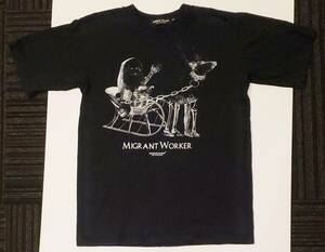 アンダーカバー　Migrant Worker 黒 Tシャツ