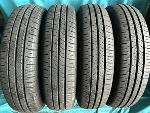 ①2023年製145/80R13 バリ山！中古タイヤ4本セット　 DUNLOP ダンロップ エナセーブ　EC204 