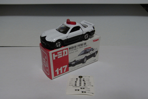 2.★絶版品/新品★赤箱117 マツダRX-7 パトロールカー〔極上美品〕（超貴重品）〔価値ある商品〕