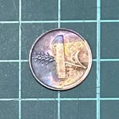 «匿名発送» 外国コイン スイス 麦 十字 1ラッペン 1971年