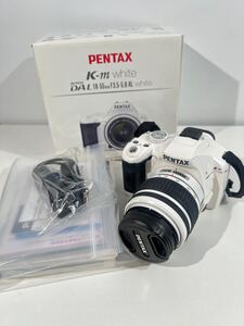 【2/46EL】PENTAX K-m デジタルカメラ レンズ18-55mm 1:3.5-5.6 動作未確認