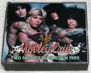 MOTLEY CRUE / TWO NIGHTS IN SWEDEN 1989