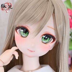 ＊狐花＊DDH-32 セミホワイト肌 　カスタムヘッド＋アイ　