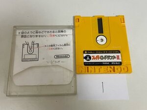 任天堂　FC　ファミコン　ディスクシステム　動作未確認 　スーパーロードランナー2　SAKA1