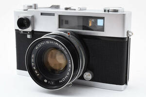 4205 【難あり品(ジャンク）】 Konica Auto S Rangefinder 35mm Camera コニカ レンジファインダーカメラ 1021