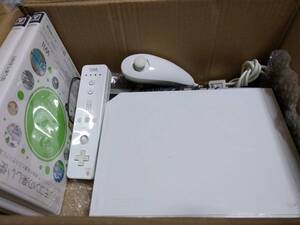 動作品 Nintendo wii 本体 RVL−001 ホワイト 任天堂 