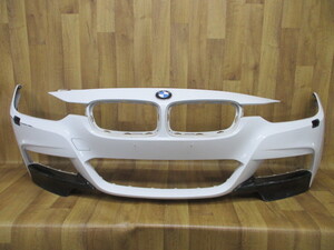 D6/ BMW F30/F31 3シリーズMスポーツ純正フロントバンパー5111 8054128/51118054128/72758411