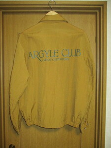 レア ARGYLE CLUB アーガイルクラブ バックロゴ スウィングトップ LL エーボンハウス ブリティッシュ アウトドア