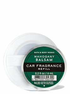 ☆Bath&Body Worksのカーフレグランス　レフィル／MAHOGANY　BALSAM☆彡【新品未使用】