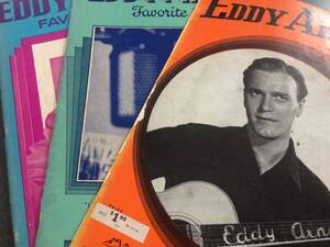 ◆◇稀少楽譜 3冊セット エディ・アーノルド（EDDY ARNOLD）/FAVORITE SONGS◇◆