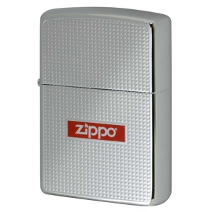 Zippo ジッポライター ドット ジッポ ロゴ 銀メッキ DOT & ZIPPO LOGO 2S-CUTLOGO