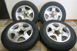 ★ジムニーJA11純正☆DUELER 175/80R16☆5.5J 22 PCD139.7 5H★管理4468