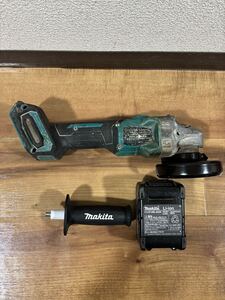 マキタ makita 充電式ディスクグラインダ リチウムイオンバッテリ バッテリ 40V GA001G BL4025 まとめて 動作品