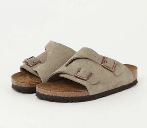 ラスト一点　新品　BIRKENSTOCKビルケンシュトックZURICH 28.5cm サンダルレザー チューリッヒ