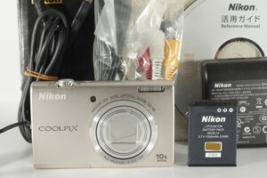 ★実用美品★ NIKON ニコン COOLPIX S6200 ★動作OK★ #15586