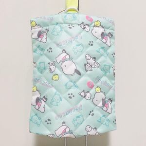 新品 SALE 定価1,430円 サンリオキルトシューズバッグ / 上履き入れ 入園 入学 新学期 女の子 手提げ　ポチャッコ