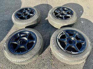 KOSEI P1 レーシング P-1 15X7J+38 PCD114.3 5H DC2 EK9 DB8 CR-Z ZC31 ZC32 