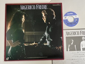 マルタ・アルゲリッチ/ネルソン・フレイレ Martha Argerich/Nelson Freire ピアノデュオ LD SM058-3057 DebussyChopinRachmaninoffRavel