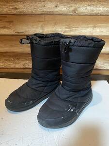 激安!THE NORTH FACE Nuptse Bootie WP ノースフェイス ヌプシブーティ トール NF51590 23cm スノーブーツ 冬靴 ブラック 黒 ユニセックス