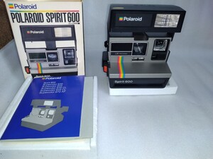 K718【新品未使用】 Polaroid Spirit600 ポラロイド スピリット インスタントカメラ ポラロイドカメラ