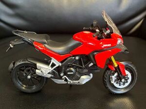 1/12スケール DUCATI MULTISTRADA1200S ドゥカティ ムルティストラーダ ダイキャストバイク ミニカー オートバイ 完成品 Maisto マイスト