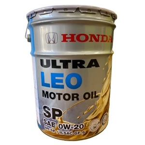 HONDA(ホンダ) 自動車 ガソリン専用エンジンオイル 【純正部品】ウルトラLEO 0W-20 SP 20L 08217-99977