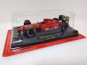 送料390円〜★未開封★ アシェット 公式フェラーリF1コレクション Ferrari F92 A 1992 Ivan Capelli 1/43スケール ミニカー