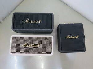 1円～▲●ジャンク Marshall マーシャル MIDDLETON STOCKWELLⅡ Bluetoothスピーカー 計3点まとめて