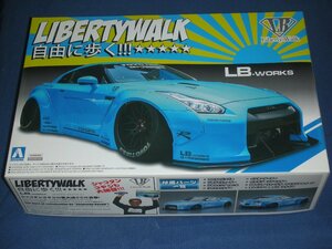 青島文化教材社 1/24 リバティーウォークシリーズ No.9 LB・WORKS R35 GT-R Ver.1