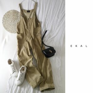 アーバンリサーチ URBAN RESEARCH/EKAL☆洗える レイクショアコーデュロイサロペット☆A-O 5618