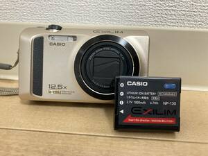 動作未確認 CASIO EXILIM EX-ZR300 コンパクト デジタルカメラ カシオ 中古 バッテリー