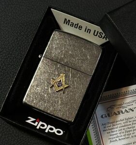 ★USA直輸入 ZIPPO MASONIC フリーメイソン Freemasonry ケネディー JFK 秘密結社 ジッポー フリーメーソン メタル貼り ライター bv997