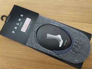 ♪FALKE♪STEP INVISIBLE-light greymel♪靴下 フットカバー コットン インビジブル (14625) ♪