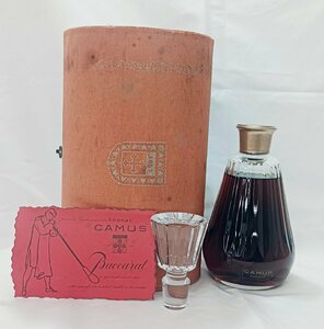 【未開栓】 カミュ カラフェ バカラクリスタル ブランデー コニャック CAMUS Carafe BRANDY COGNAC【送料別】IA0402