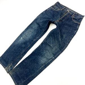 リーバイス ☆ LEVIS 502XX ビッグE 赤耳 復刻 日本製 デニムパンツ ジーンズ インディゴ W30 アメカジ まだまだ楽しめる色落ち♪■Ja5017