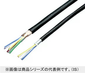 着色識別ポリエチレン絶縁ビニルシースケーブル FCPEV0.9mm×2P100m