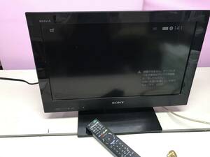 ◎ヤYS2209★中古品　簡易動作OK　SONY ソニー BRAVIA 22V型 22インチ デジタルハイビジョン 液晶テレビ KDL-22CX400　ECM