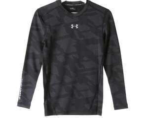 【60%OFF】半額以下 新品 UNDER ARMOUR COLDGEAR ARMOURジャカードLSクルー MCM3352 BLK アンダーアーマー コールドギア