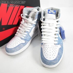 【未使用】NIKE/ナイキ AIR JORDAN 1 RETRO HIGH OG HYPER ROYAL/エアジョーダン 1 ハイパー ロイヤル 555088-402/28.0 /080