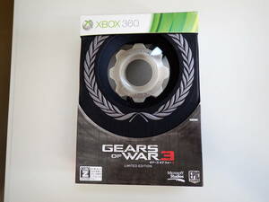 P0Cφ　XBOX360 GEARS of WAR 3　ギアーズ オブ ウォー 3　リミテッドエディション　Xbox360　日本マイクロソフト