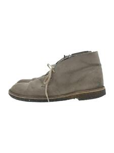 Clarks◆チャッカブーツ/US8.5/GRY/スウェード/13292