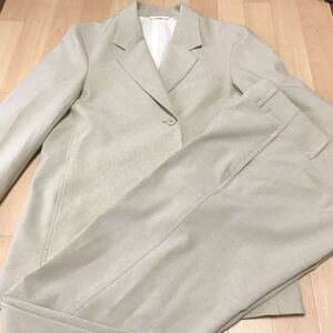 ユニクロ　UNIQLO スーツ　ジャケット　パンツ　上下セット mサイズ レディース　長ズボン　春夏に　Lサイズの方にも　a23