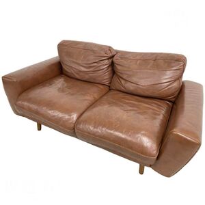 unico ウニコMOLN leather sofa 2 seater (モルン レザー ソファ 2 シーター) シンプル　ナチュラル　2人掛け　カジュアル　ラブソファー