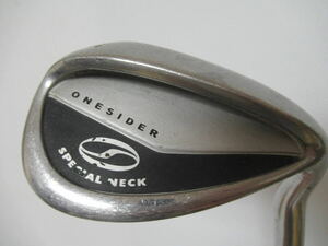 ★TSURUYA ツルヤ ONE SIDER SPECIAL NECK ウエッジ SW 58° 純正スチールシャフト J276　★レア★激安★中古★　★