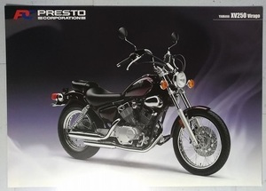 XV250 Virago　車体カタログ　チラシ　1枚　ビラーゴ　プレスト　2006年7月　古本・即決・送料無料　管理№X566C