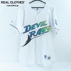 ☆RUSSELL ATHLETIC/ラッセルアスレティック DEVIL RAYS/タンパベイ デビルレイズ ユニフォーム 44 /UPK