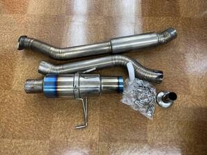 中古　BNR34　TOMEI 東名パワード EXPREME Ti　FULL TITANIUM MUFFLER 　日産スカイラインGTR　R34