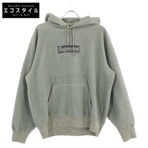 Supreme シュプリーム Inside Out Box Logo Hooded Sweatshirt インサイドアウト ボックスロゴ パーカー S グリーン メンズ