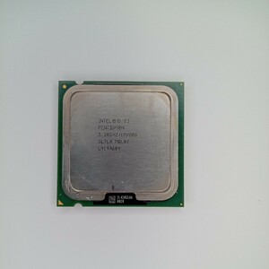 Pentium 4 Processor 540/540J HT Technology (1M Cache, 3.20 GHz, 800 MHz FSB) LGA775-SL7LA　 動作未確認の為ジャンク扱い