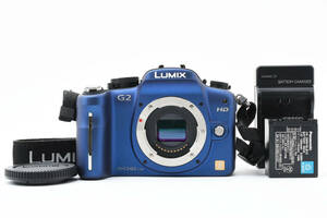 ★良品★ Panasonic LUMIX DMC-G2 ボディ ブルー パナソニック #7073